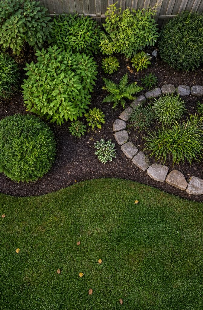 Landscape Bed Edging: Materials, Styles and How They Hold Up 10 Garden bed borders showing stone metal plastic and a cut soil trench